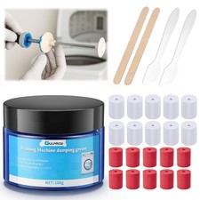 Washing Machine Damping Grease with 20 Foam Inserts 3.5oz Suspension Repair Kit