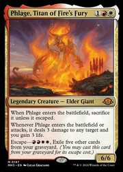 Phlage, Titan of Fire's Fury (197) Foil - Modern Horizons 3