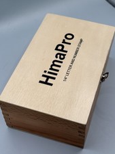 HimaPro 1/4" Letter  Number Stamp Set Metal Punch Kit for Industrial Missing 1
