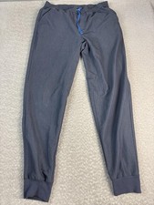 Figs Technical Collection Pants Mens XL Blue Jogger Scrub Drawstring Pockets