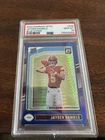 2024 Panini Donruss Optic - Rated Rookie Jayden Daniels #248 Blue Hyper PSA 10