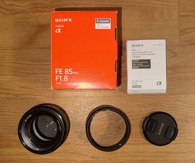 Sony FE 85mm f/1.8 SEL85F18 für Sony E-Mount 5 Monate alt mit Restgarantie