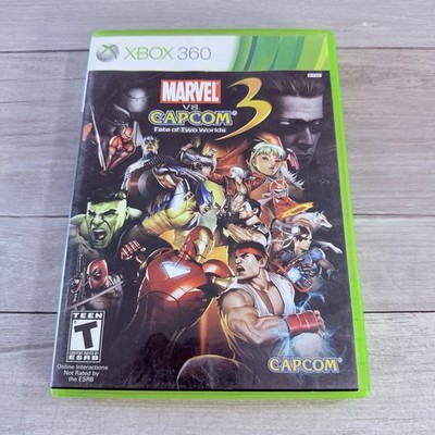 Marvel vs. Capcom 3: Fate of Two Worlds (Microsoft Xbox 360, 2011) Complete CIB