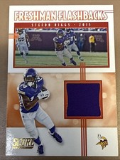Stefon Diggs 2020 Score - Freshman Flashbacks #FF-SD (MEM) Player Worn Patch