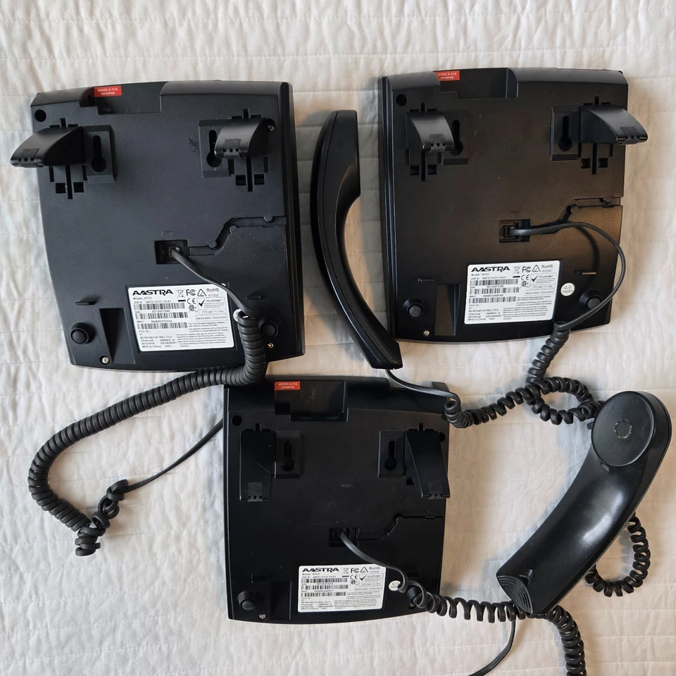 Aastra 6731i Telephone Lot of 3 No Power Cords - Image 4 of 4