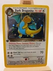 Pokemon  1st Edition Holo Rare Card -  Dark Dragonite  5/82   (Team Rockets Set)