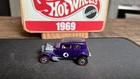 1969 Redline Hot Wheel Classic 32 Ford Vicky in Purple