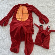 Lobster Halloween Costume Baby Size 9-12 Months