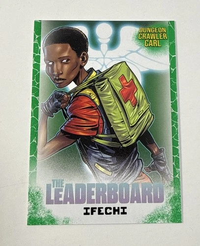 Borant Dungeon Crawler Carl Ifechi #48 Leaderboard Green Variant Card - product listing photo