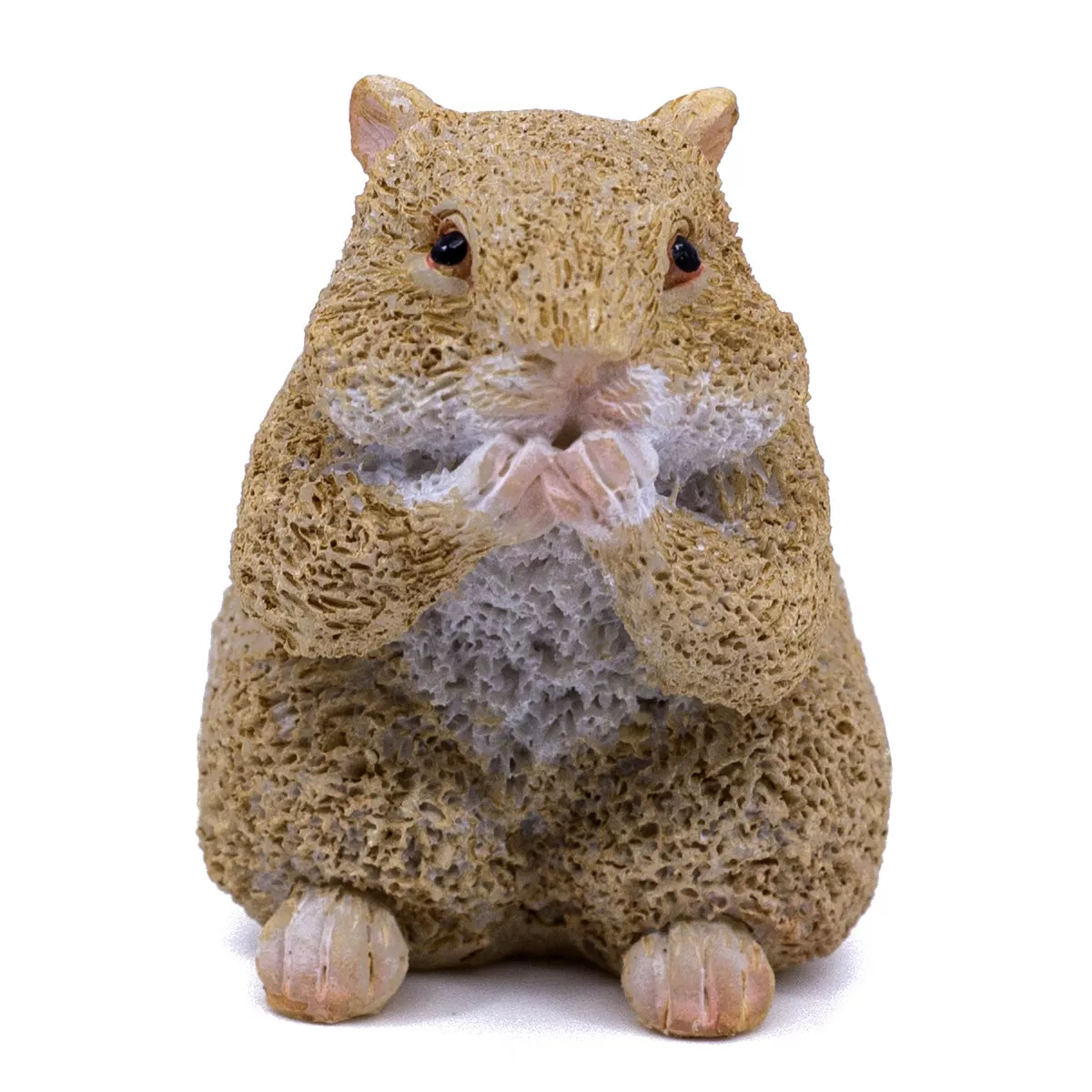 Cute Mini Hamster Figurine With Full Cheeks 1.75