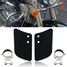 Black Lower Wind Deflector for Honda Shadow VT750 VTX Yamaha Road Star V-Star