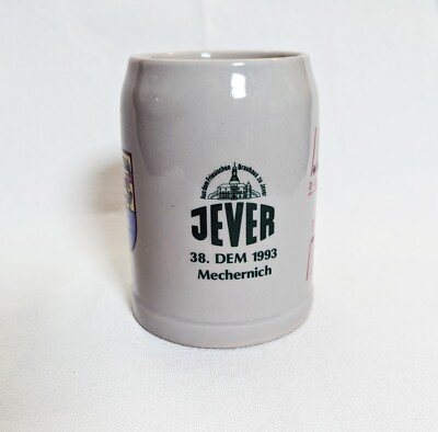 Jever Bierkrug, 0,5 L, DEM Mechnernich, Top Zustand