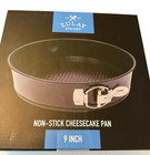 Zulay Prem. Springform Pans 9" Non stick Cheesecake Pan  w Removable ring NIB