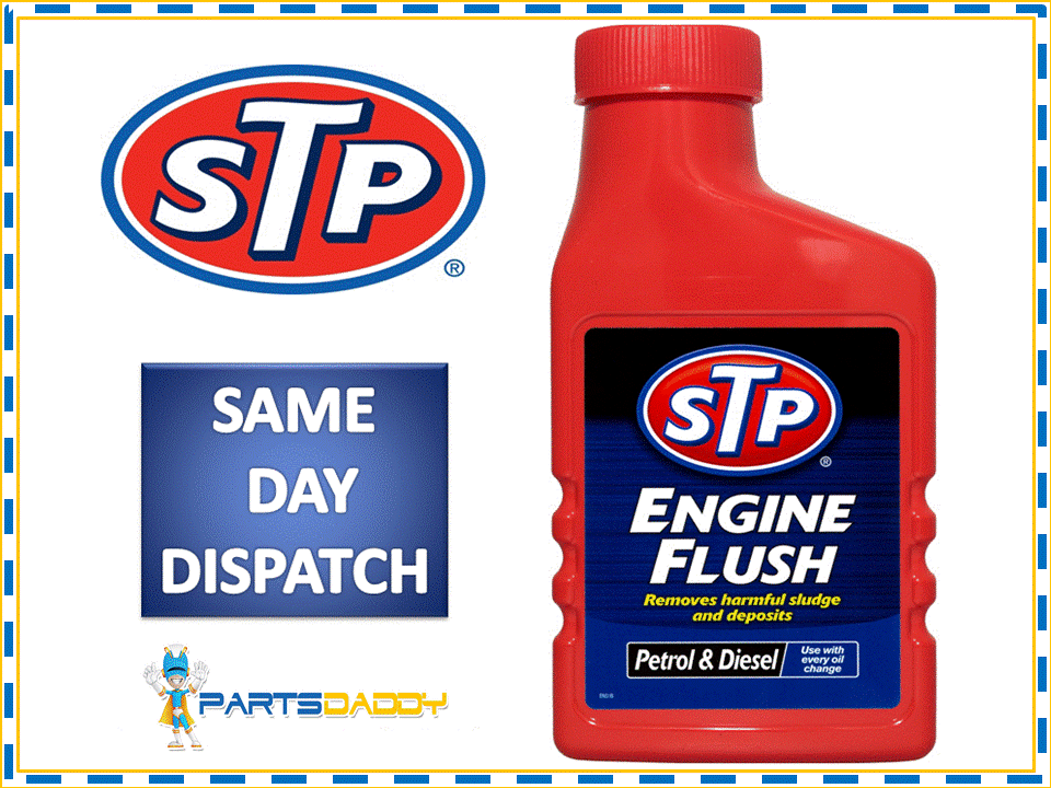 STP Engine Flush 450ml Petrol & Diesel Engines Oil Flushing Clean