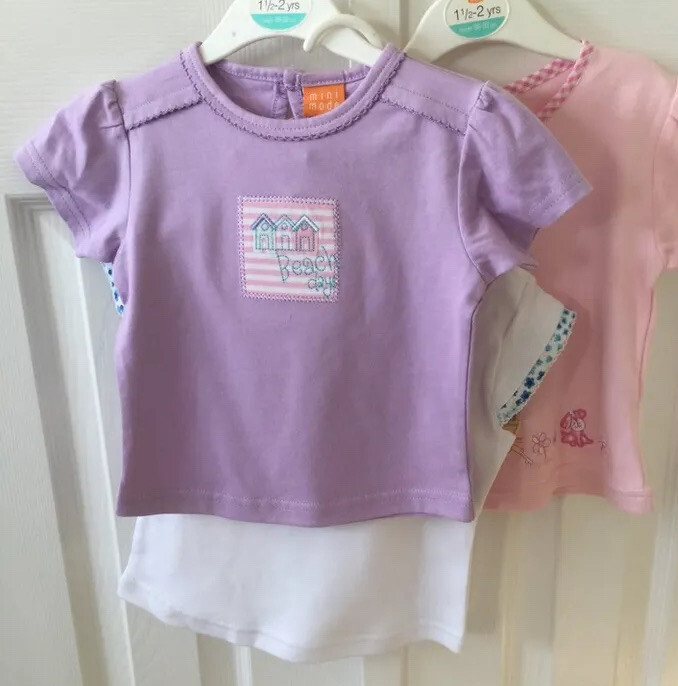 Mini Mode 3 Tops  Age 1 1/2-2 Years New With Tags image 3