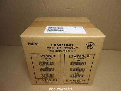 NEC VT85LP+ Beamer Projector Lamp 01160143 121100496 NEW NEU ORIGINAL BOX