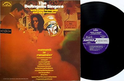 The De Angelis Singers & Orchestra Moments To Remember LP 1968 Ampar