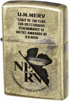 New Zippo Evangelion Eva U.N.NERV AWARD Ver. Vintage Feeling New Zippo Evangelion Eva U.N.NERV AWARD Ver. Vintage Feeling