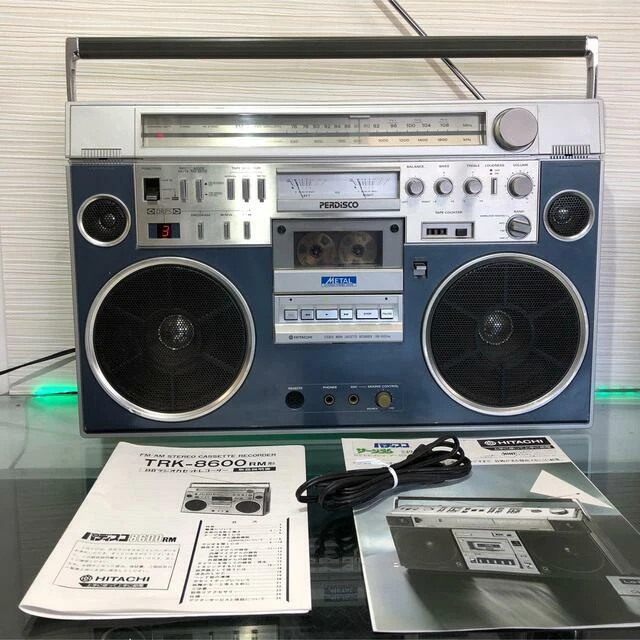 HITACHI TRK-8600 RM Cassette Recorder