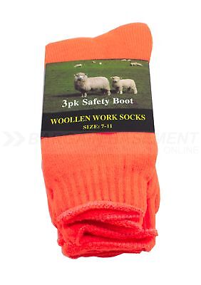 Fluro work socks