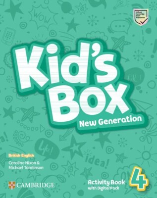 Cambridge KID'S BOX NEW GENERATION Level 4 Activity Book British English @ NEW