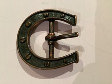 HORSESHOE Western BELT BUCKLE
