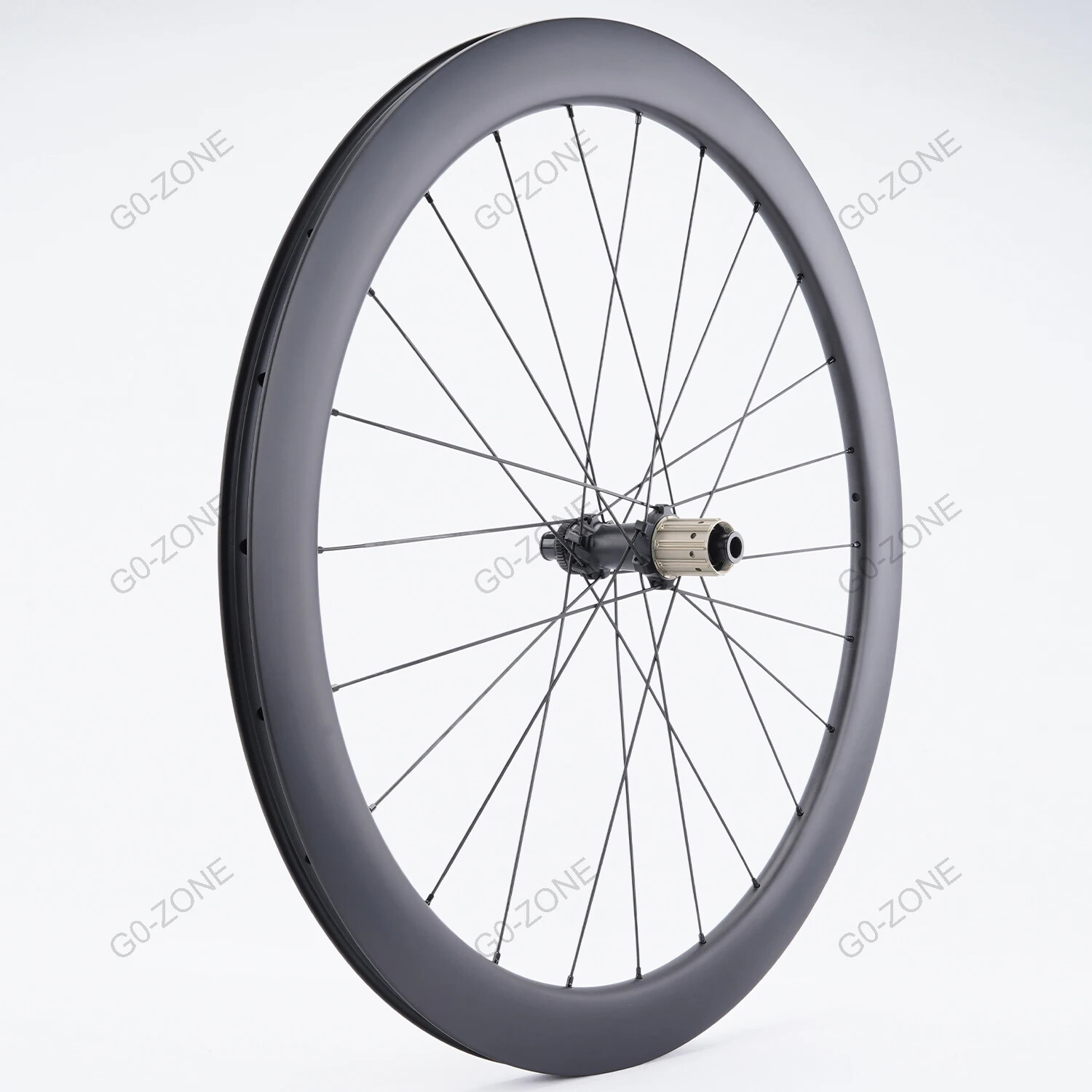 Set ruote bici strada ghiaia 700c larghezza 30mm interno 24mm / 25mm clincher tubeless foto 6