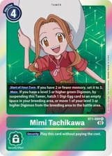 Mimi Tachikawa Foil - BT1-089 - NM - Digimon TCG