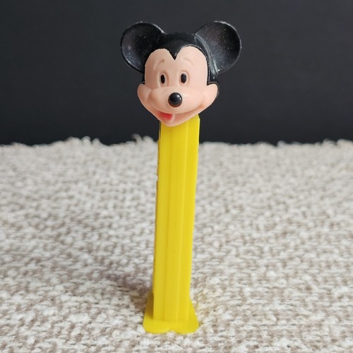 PEZ Vintage Mickey Mouse Dispenser, 3.9 Hong Kong Thin Feet