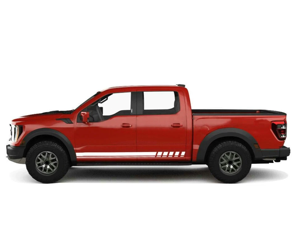 Car Hood Racing Stripe Limited Side Decal Kit For Ford F-150 Vinyl Sport Sticker — 第 4/4 张图片
