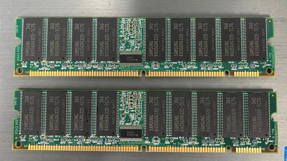 15-7514-01 Cisco 512MB 133MHz PC133 ECC Registered 168-Pin DIMM Memory Module - Image 2 of 2