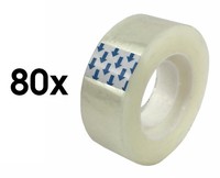 80 X KlebebäNder Klebefilm Soennecken 19Mm X 33M Klebeband Rollen