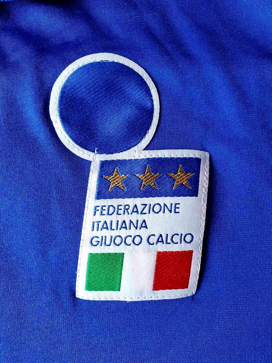 Maillot De Foot Vintage Baggio #10 Diadora - Manches Longues Années 90 - Taille XL