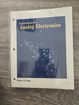 Experiments in Analog Electronics Loose-Leaf Edition Ready for Binder
