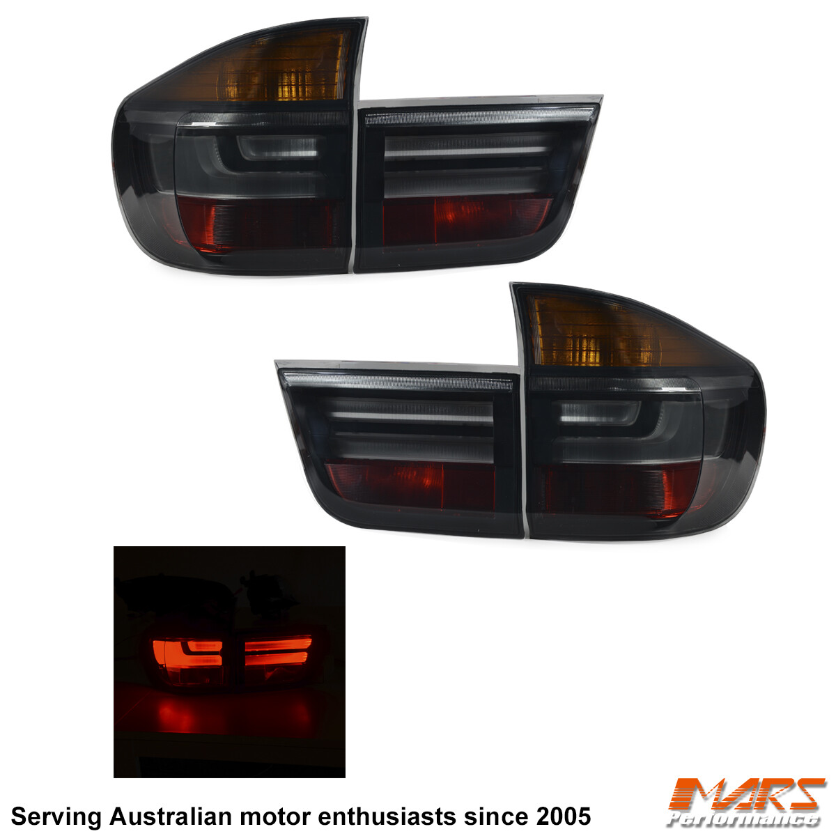 ジャンクBMW E70 X5テールライト セット For BMW X5 E70 Taillight Assemblies 2007-2013 LED Sequential