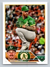 Adam Oller 2023 Topps #542 Oakland Athletics