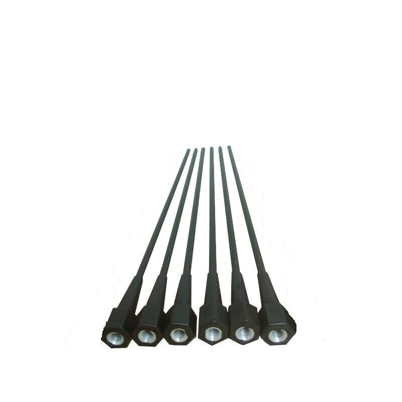 KIT 6 VARILLAS DE FIBRA DE CARBONO PARA VAREADOR