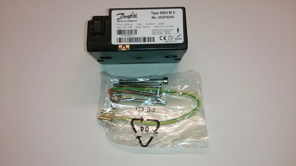 Danfoss EBI Zündtrafo 052F4045 ( ersetzt 052F0030, 0052F0033, 052F0035 ) - Bild 2 von 4
