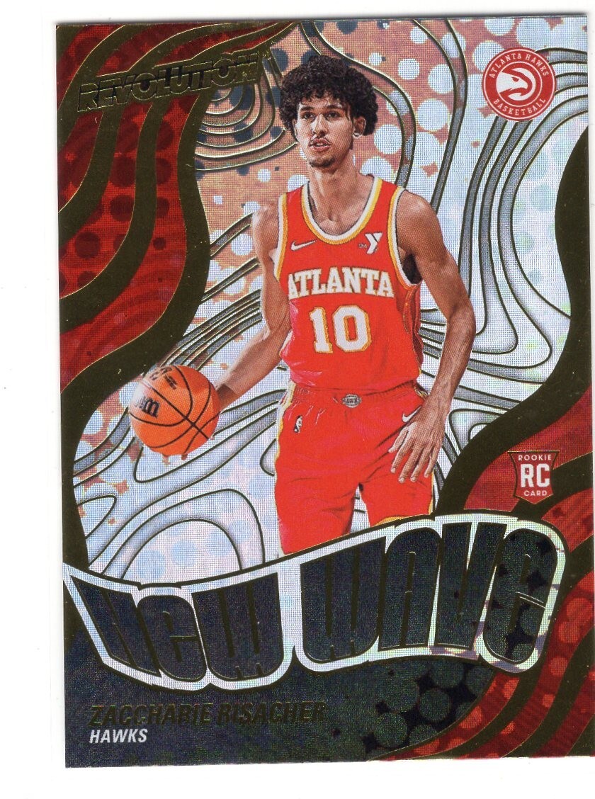 ★Risha★ 2024-25 Panini Revolution #9 Zaccharie Risacher New Wave RC | eBay
