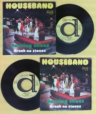 LP 45 7'' HOUSEBAND Dancing shoes Break no stones 1976 PROMO no cd mc dvd vhs