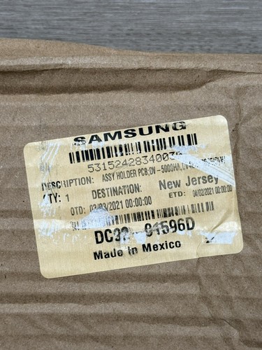 Genuine OEM Samsung Main Control Board DC92-01596D - Picture 2 of 9