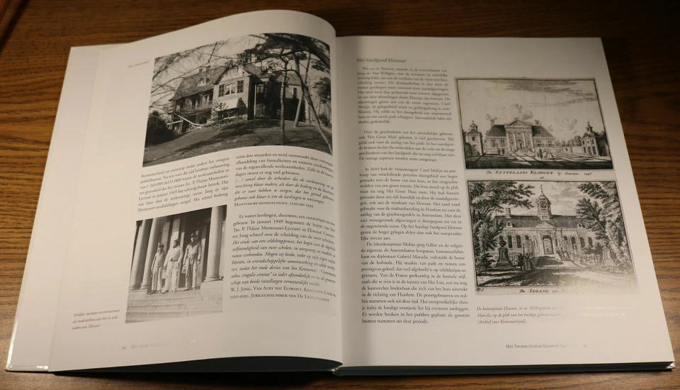 Dutch Language Book - Het Thijsse Lyceum Elswout 1949-1970 Celine Fenijn 2005 - Image 2 of 4