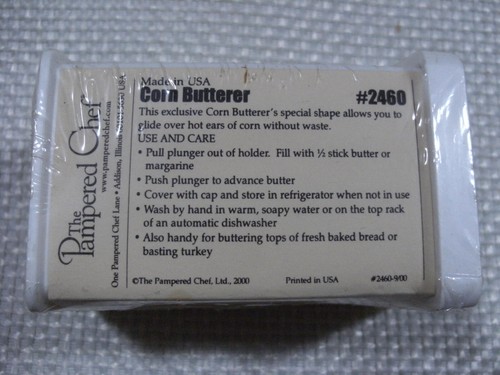 Verwöhnter Chef Maisbutter Artikel #2460 Butterhalter Spreader - Neu in Verpackung