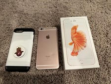 Apple iPhone 6S Plus 64GB Rose Gold Verizon Unlocked Cracked Screen w/Bend