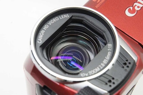 "Mint" Canon iVIS HF R31 Digital Video Camera Camcorder Red #250419ag - Picture 7 of 10