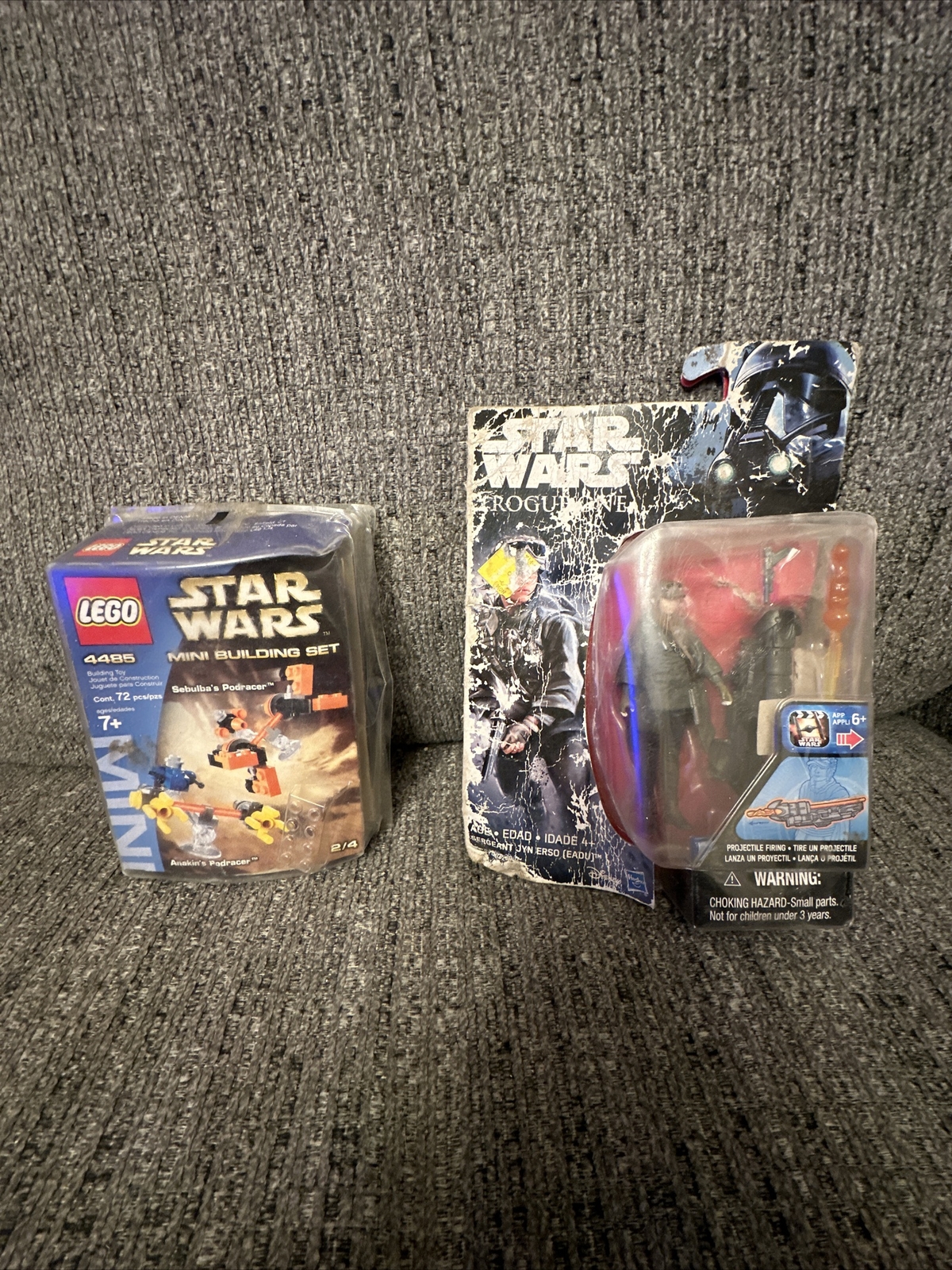 Lego Star Wars Mini Building Sebulba's & Anakin's Podracers 