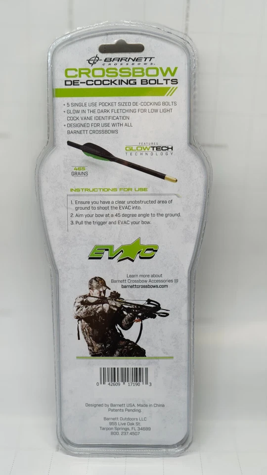 Ballestas Barnett Evac Ballesta De Cocking Pernos Paquete de 5 (Nuevo) Foto 2 de 2