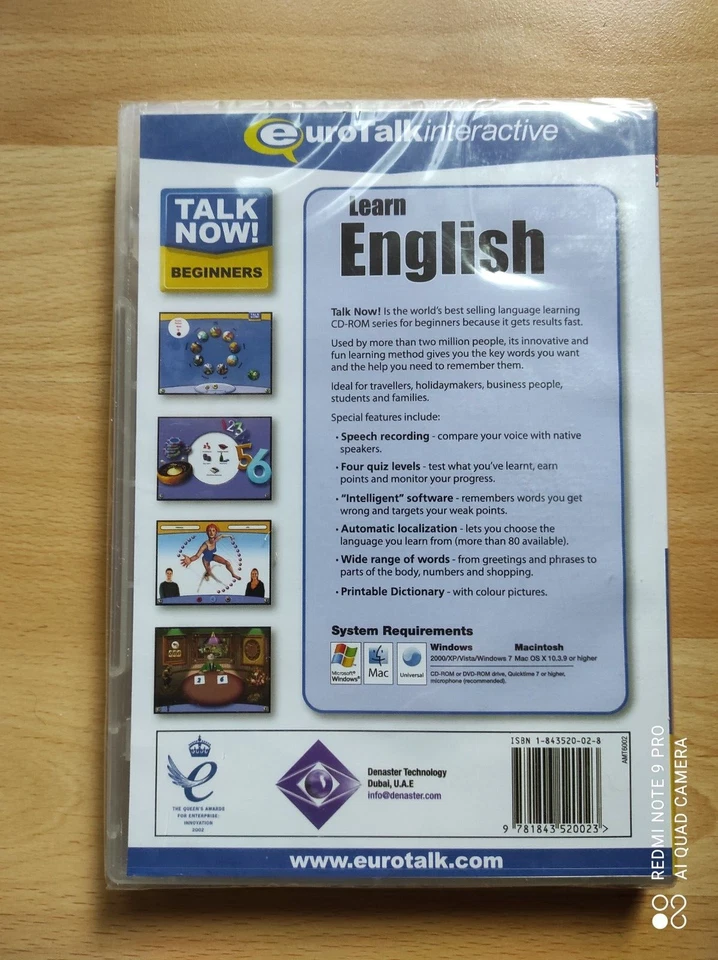 Eurotalk Interactive, Learn English, CD-ROM, Talk Now! Beginners - Bild 2 von 2