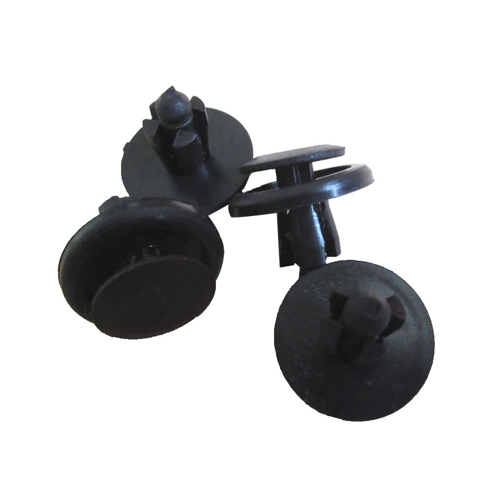 Car Parts 100x 8mm Bumper Clips - Auto Car Plastic Rivets Fasteners For Fender Trim K 528777 - Foto 4
