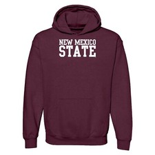 New Mexico State Aggies Basic Block Hoodie - Maroon